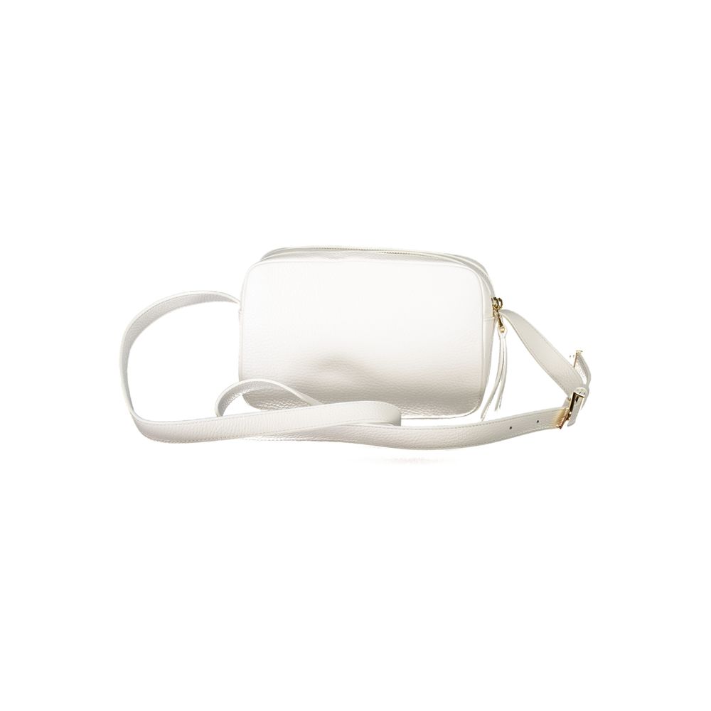 White Leather Handbag