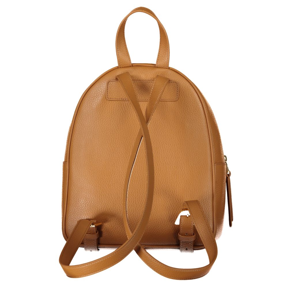 Brown Leather Backpack