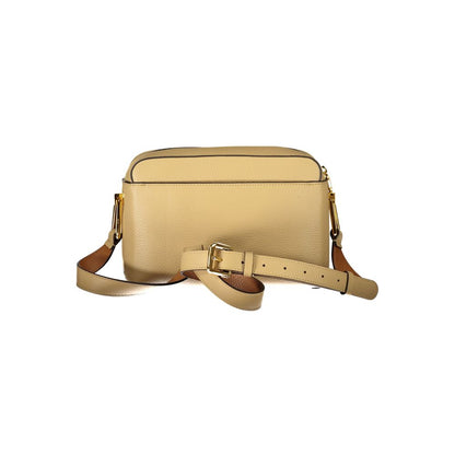 Beige Leather Handbag