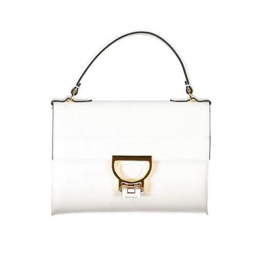 White Leather Handbag