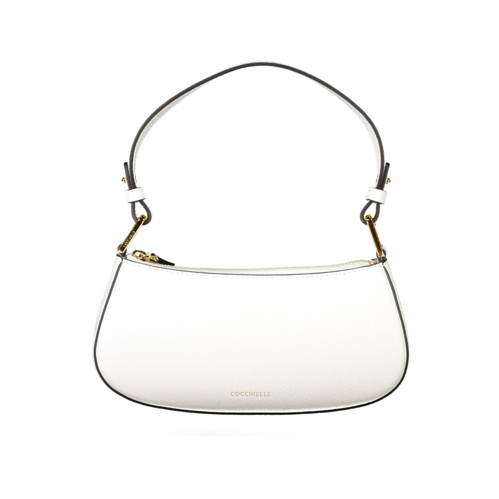 White Leather Handbag