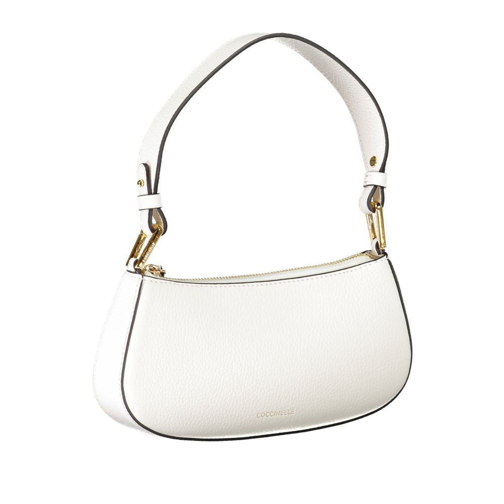 White Leather Handbag