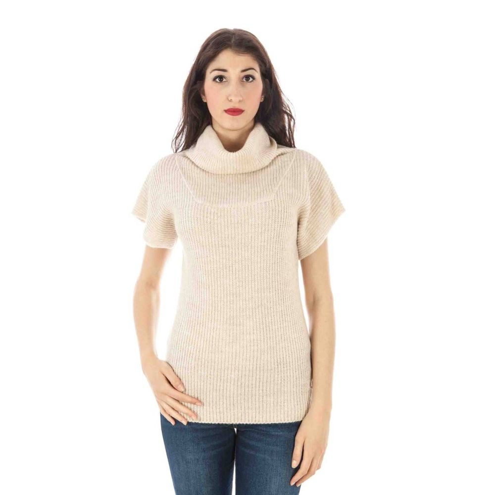 Beige Wool Sweater