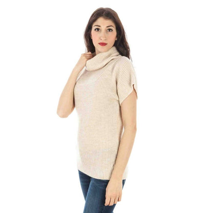 Beige Wool Sweater