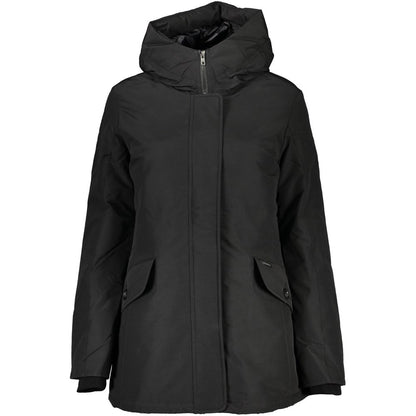 Black Cotton Jackets & Coat