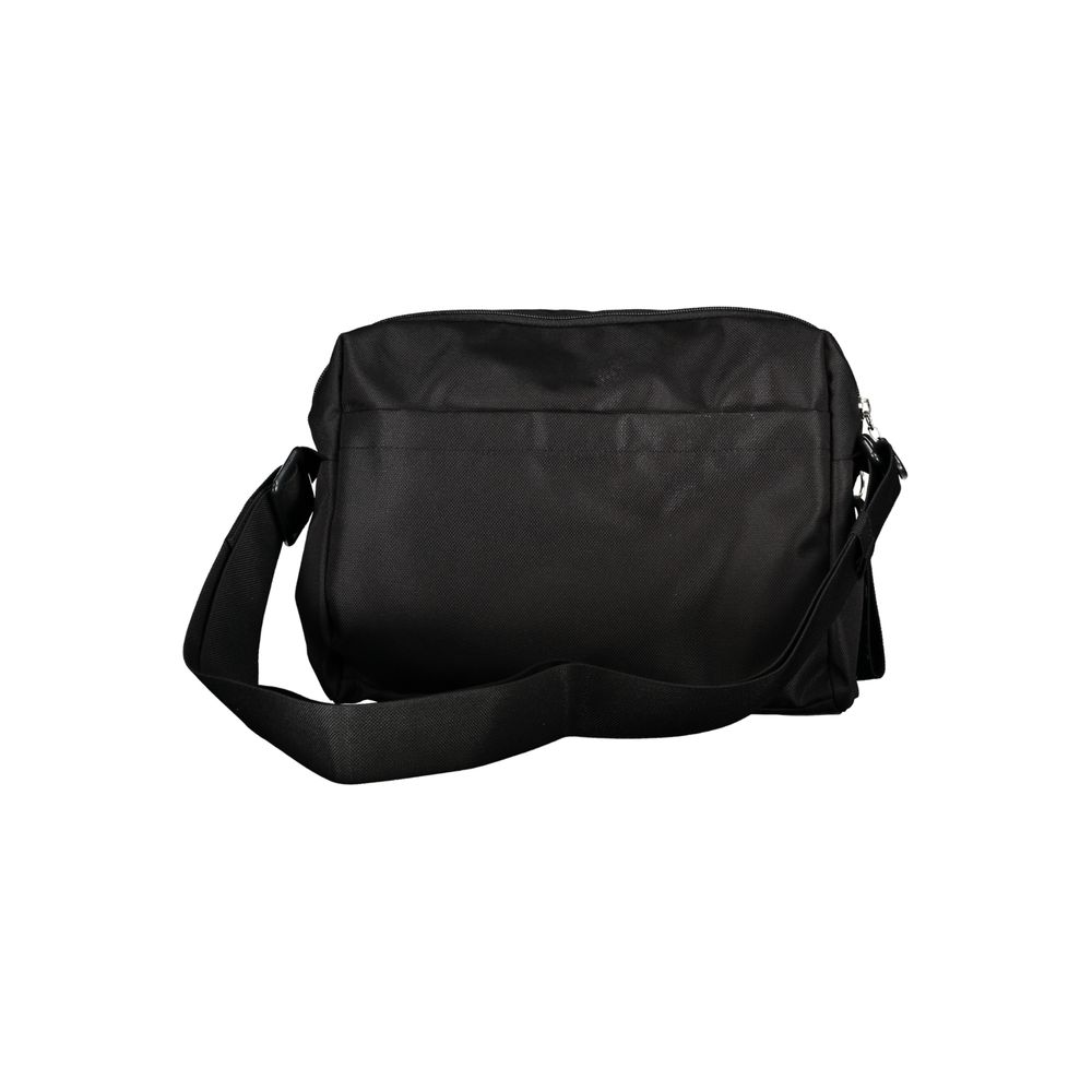 Black Polyester Handbag