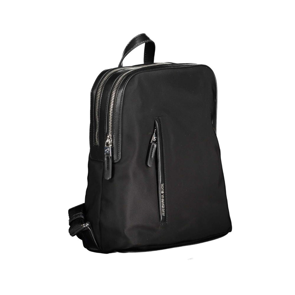 Black Nylon Backpack