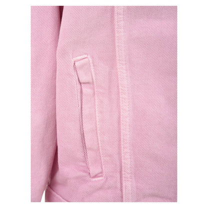 Pink Cotton Jackets & Coat