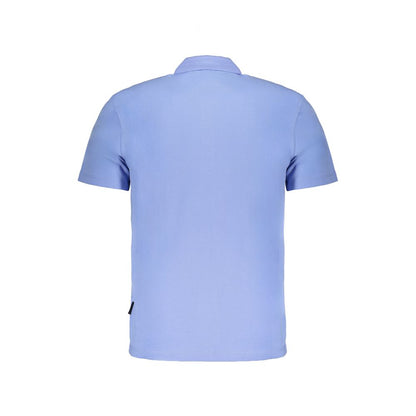 Light Blue Cotton Polo Shirt