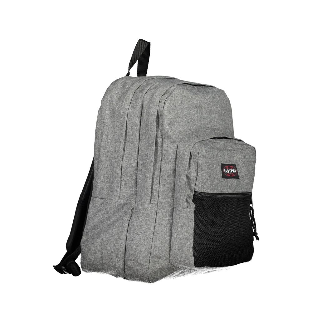 Gray Polyester Backpack