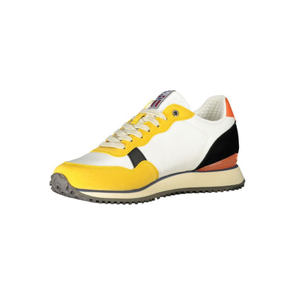 Yellow Polyester Sneaker