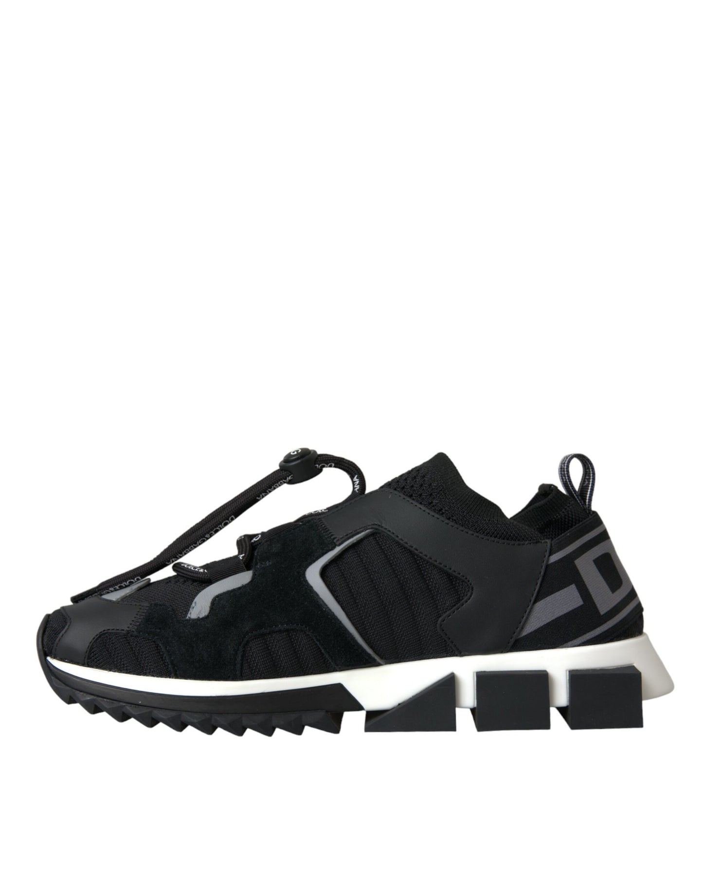 Black Mesh Sorrento Trekking Sneakers Shoes