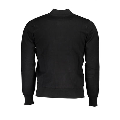 Black Nylon Sweater