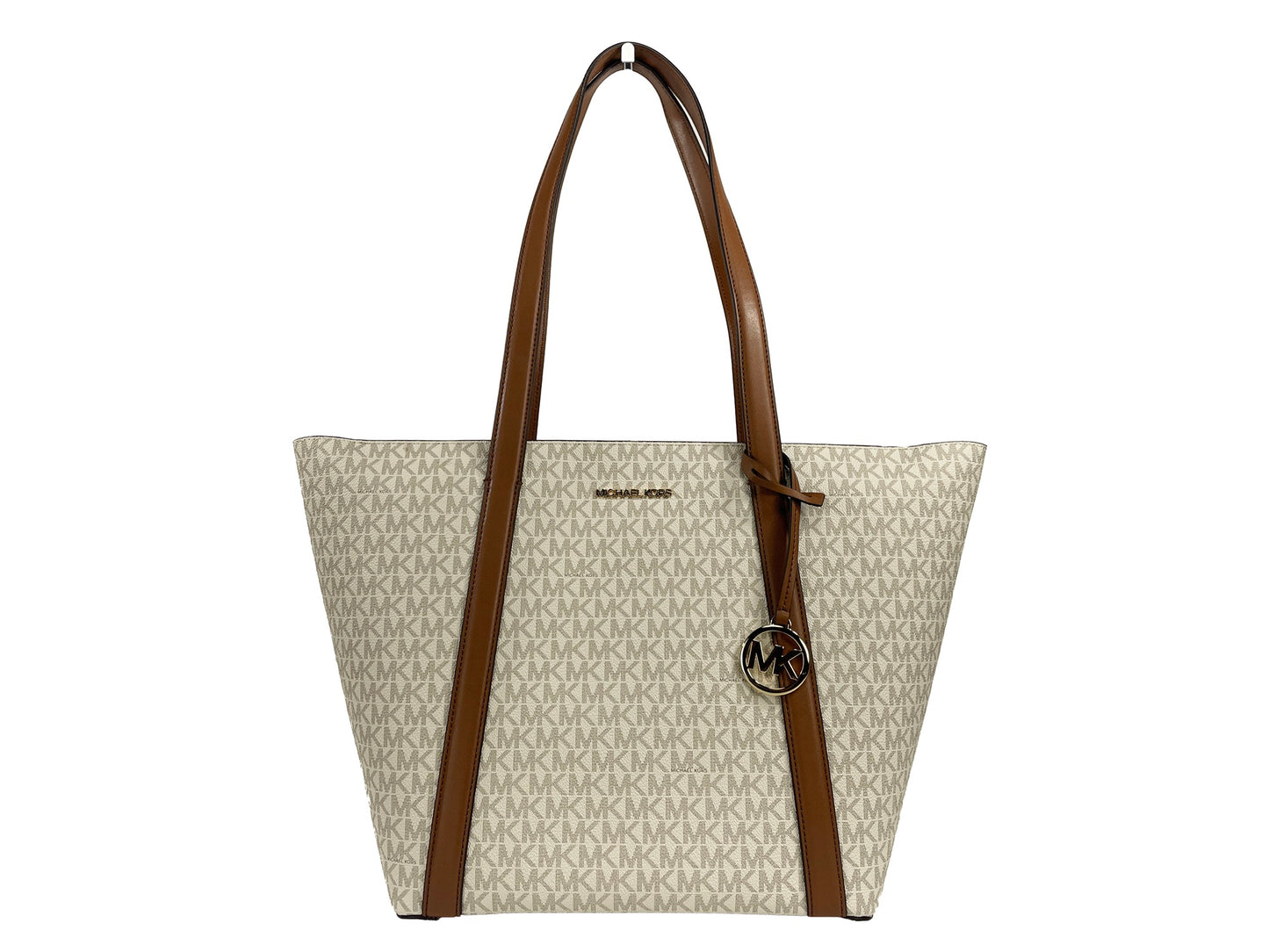 Large Pratt Vanilla Shoulder Zip Tote Bag