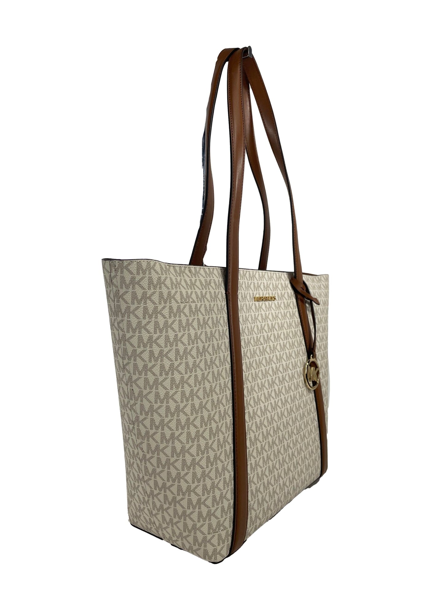 Large Pratt Vanilla Shoulder Zip Tote Bag