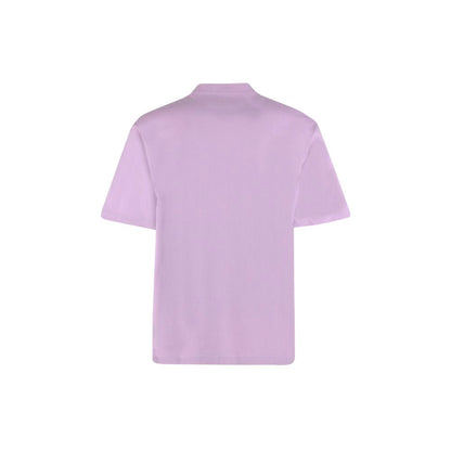 Chic Purple Logo Tee for Trendsetters