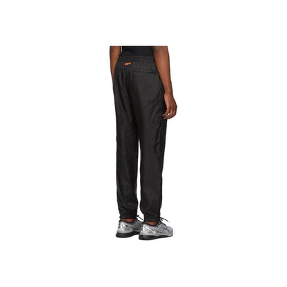 Elevated Casual Black Cotton Trousers