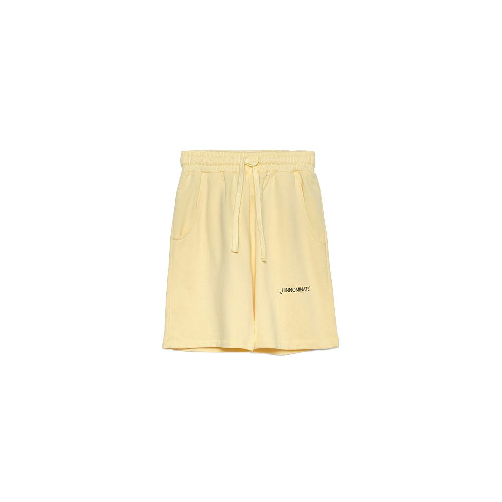 Chic Cotton Bermuda Shorts with Drawstring Waist