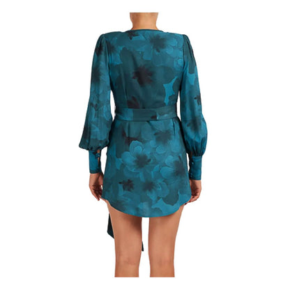 Blue Viscose Dress