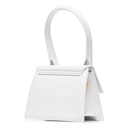 White Leather Crossbody Bag