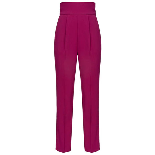 Purple Polyester Jeans & Pant