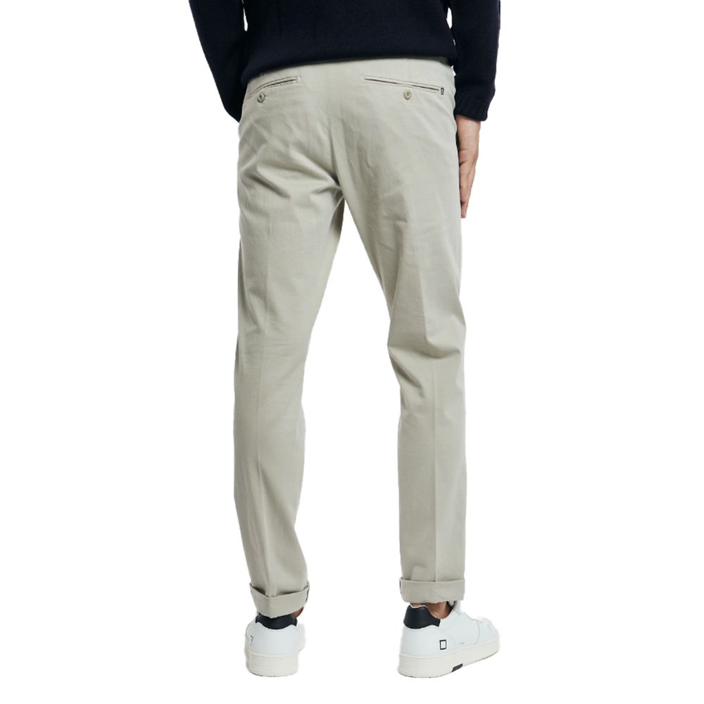 Chic Gray Gaubert Chino Trousers