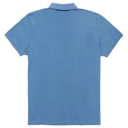 Elegant Light Blue Cotton Polo Shirt