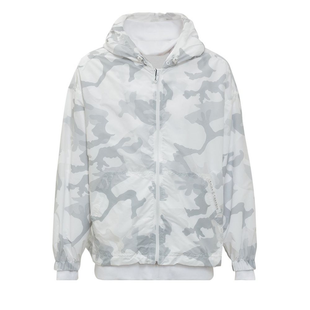 Camouflage Double Layer Hooded Jacket