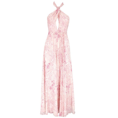 Ethereal Floral Georgette Dress