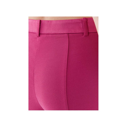 Elegant Fuchsia Palazzo Trousers