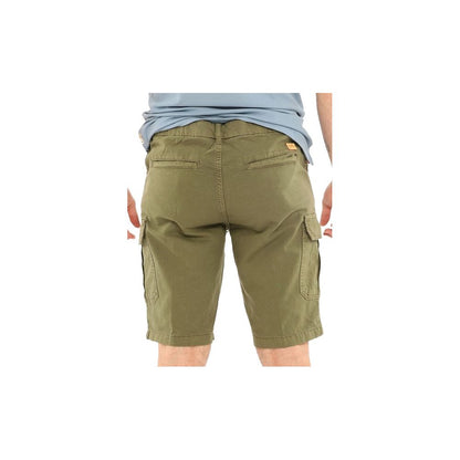 Chic Cargo Bermuda Shorts in Green