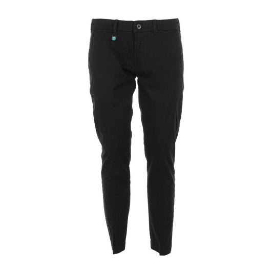 Sleek Cotton Chino Trousers - Elegant & Versatile