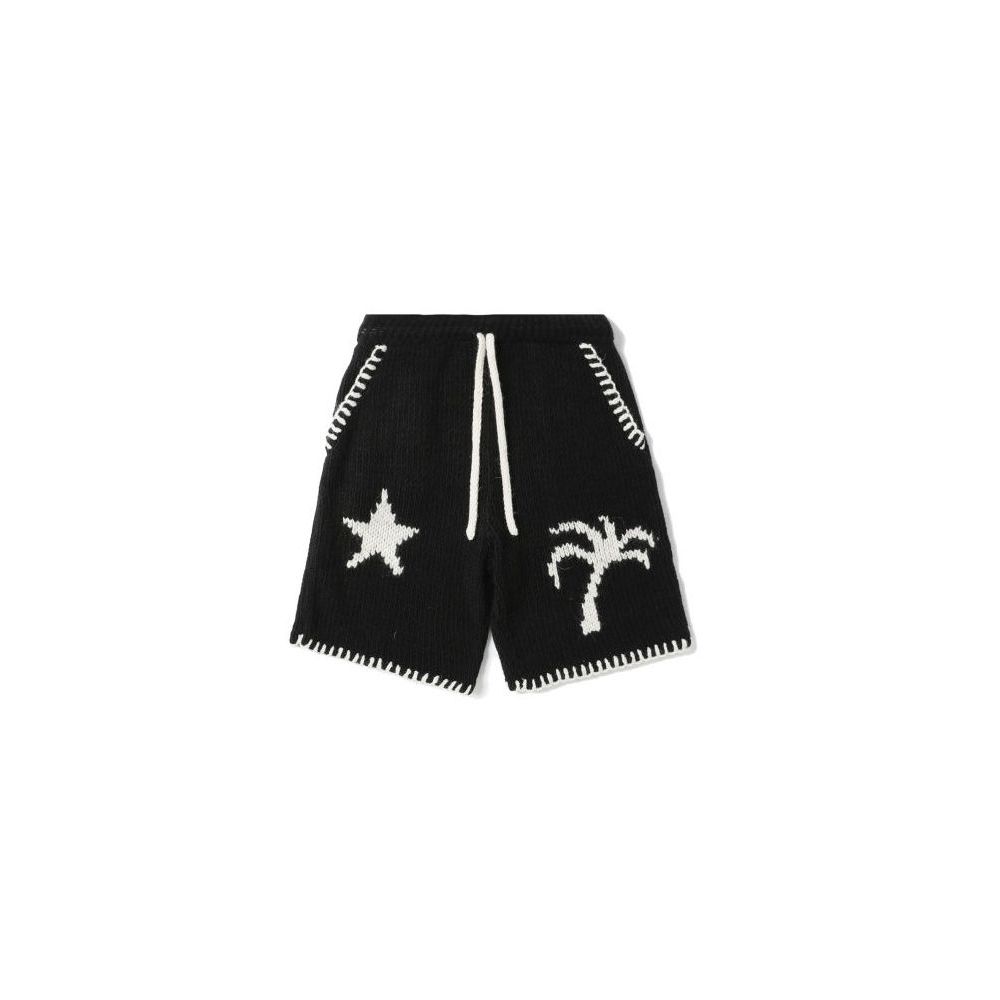 Iconic Oversized Woolen Shorts