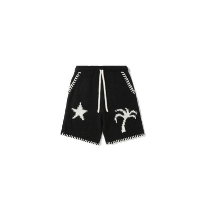 Iconic Oversized Woolen Shorts