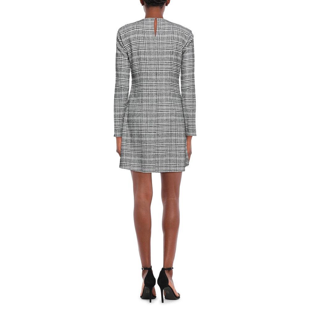 Chic Prince of Wales Check Short Dress