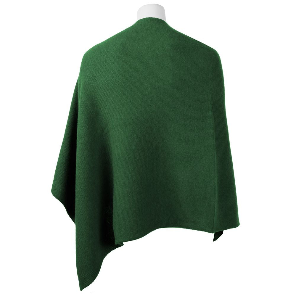 Exquisite Cashmere V-Neck Poncho