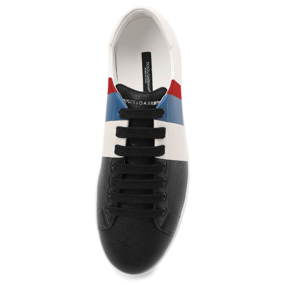 Multicolored Calfskin Low Sneakers