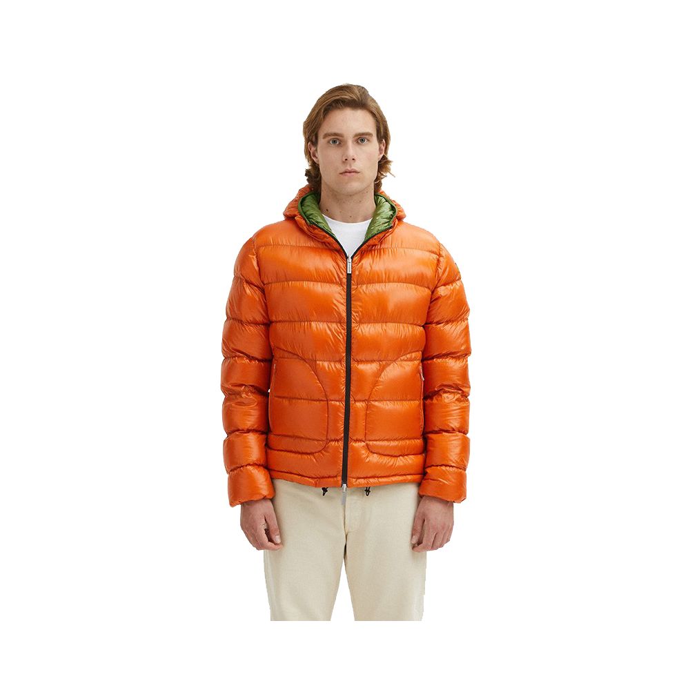 Emerald Elegance Reversible Down Jacket