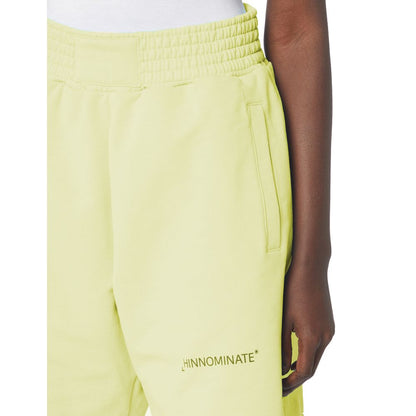 Chic Summer Cotton Bermuda Shorts in Sunshine Yellow