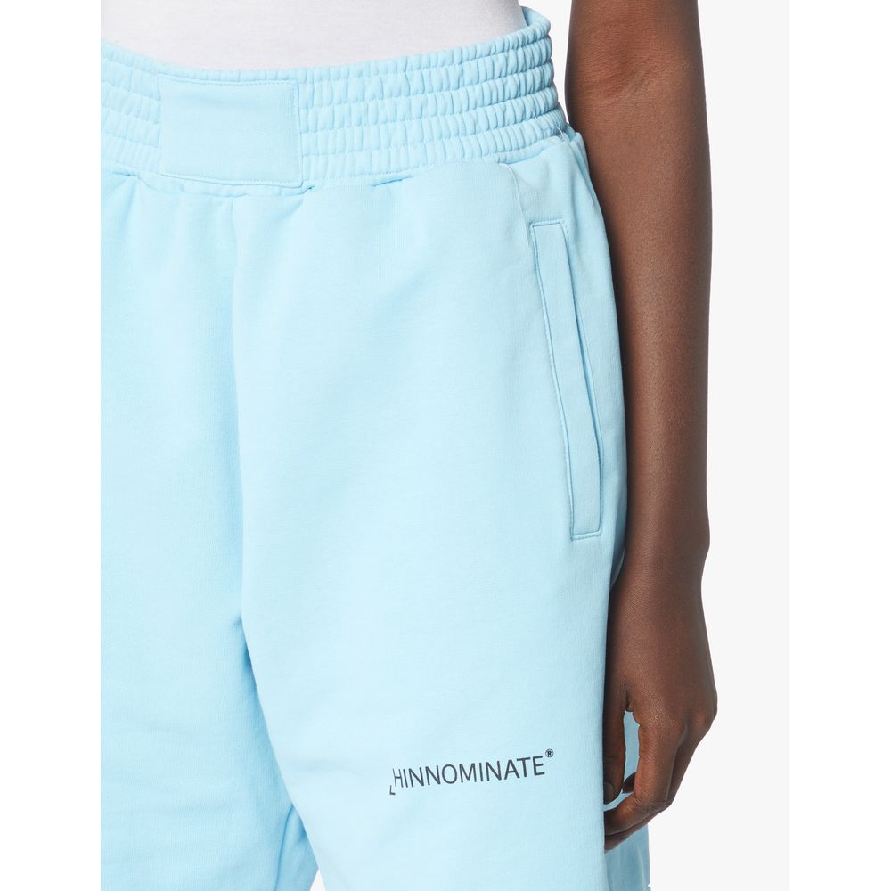 Chic Cotton Bermuda Shorts with Logo Detail