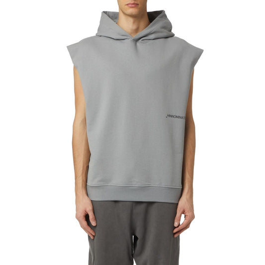 Sleek Sleeveless Hooded Sweatshirt