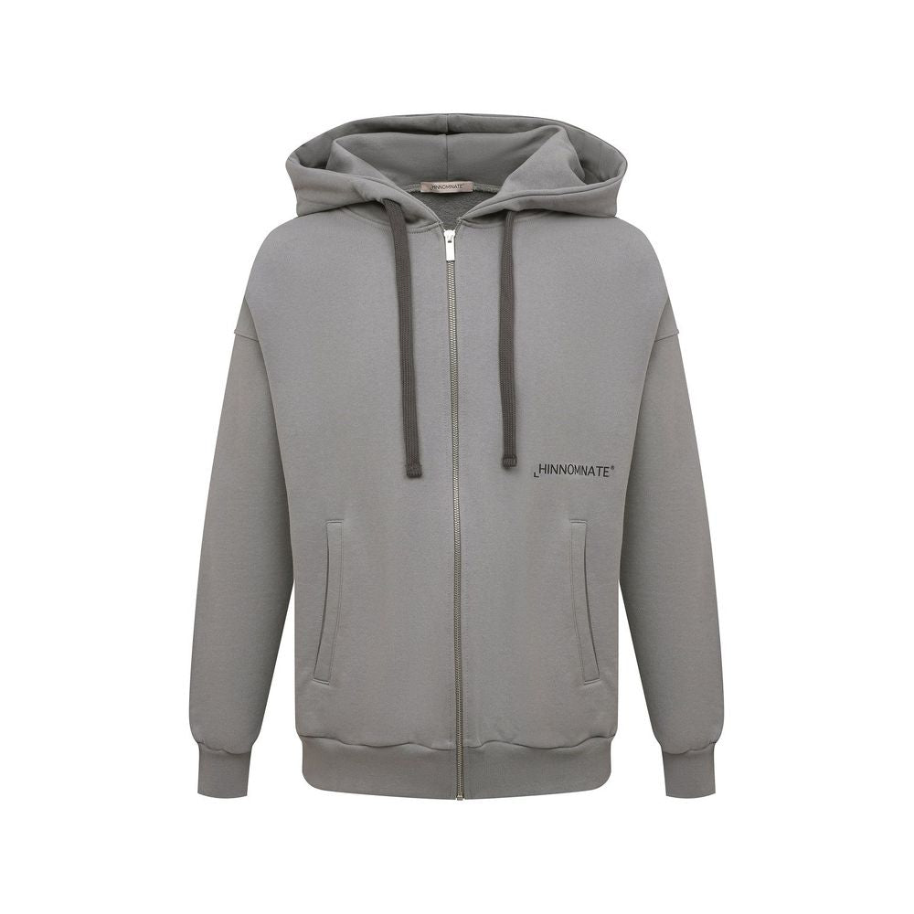 Hinnominate Men's Signature Grey Hooded Sweatshirt