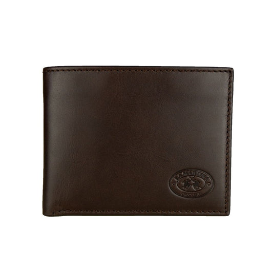 Elegant Dark Brown Leather Wallet