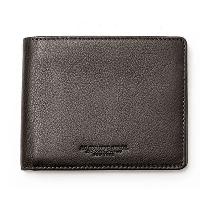 Brown Calfskin Men Wallet