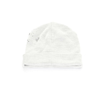 White Acrylic Women Hat