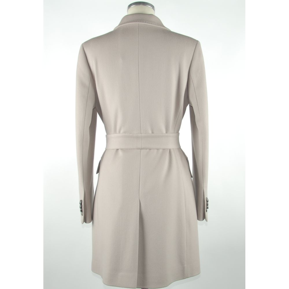 Gray Wool Women Coat