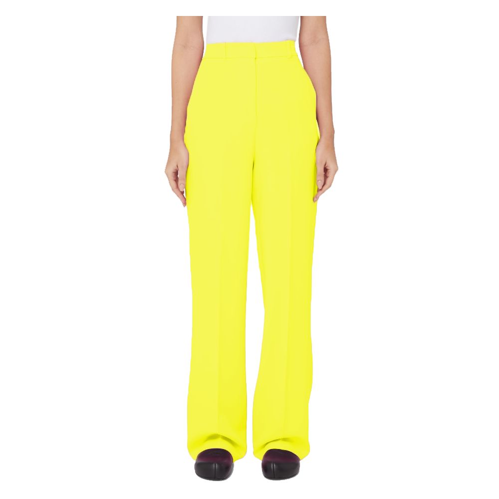 Elegant Soft Yellow Trousers