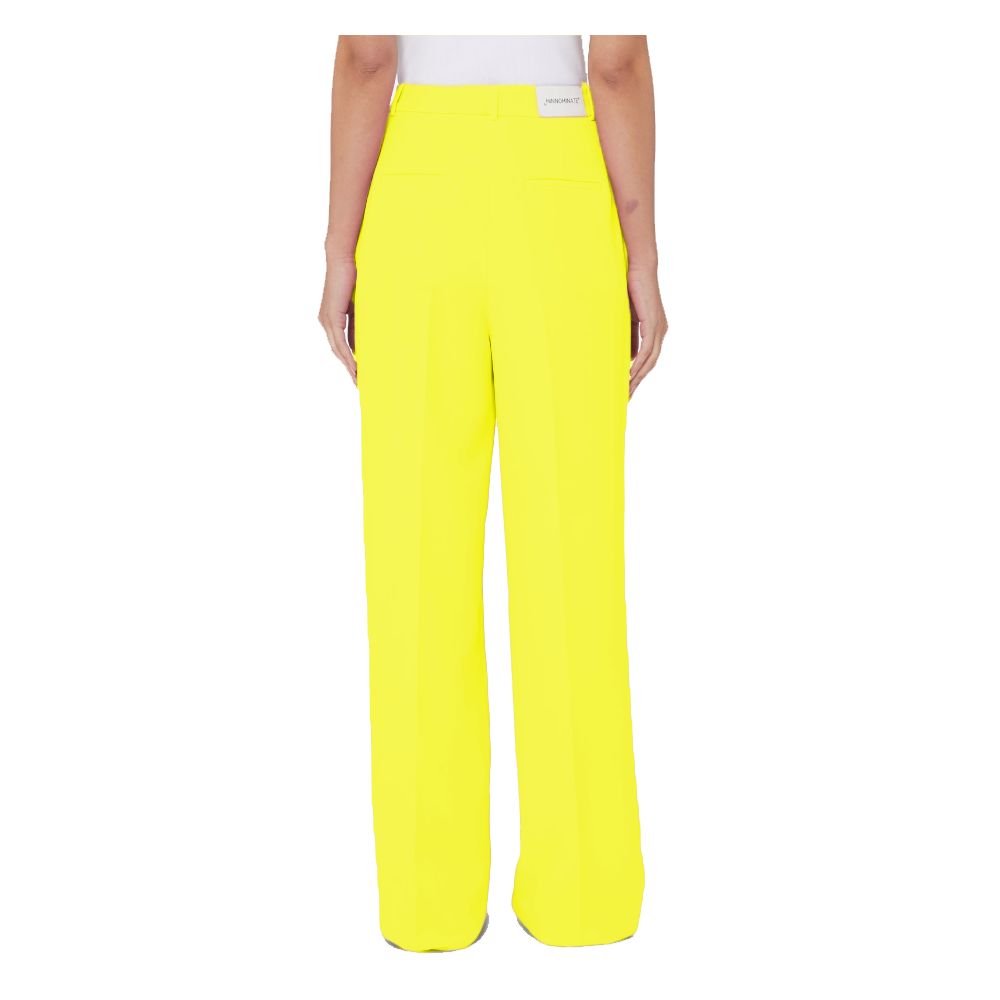 Elegant Soft Yellow Trousers