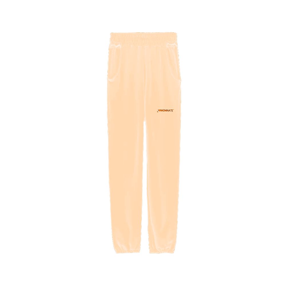 Chic Pink Cotton Sweatpants with Side Openings