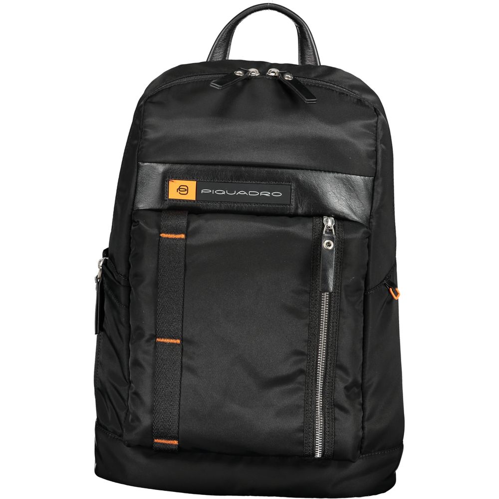 Black Nylon Backpack